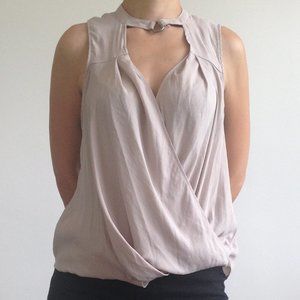 Free People - So Fine Faux-Wrap Top